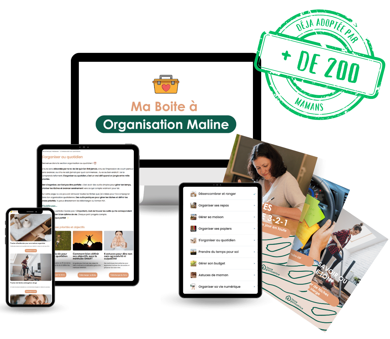 +50 guides, fiches et outils pour transformer ton quotiiden