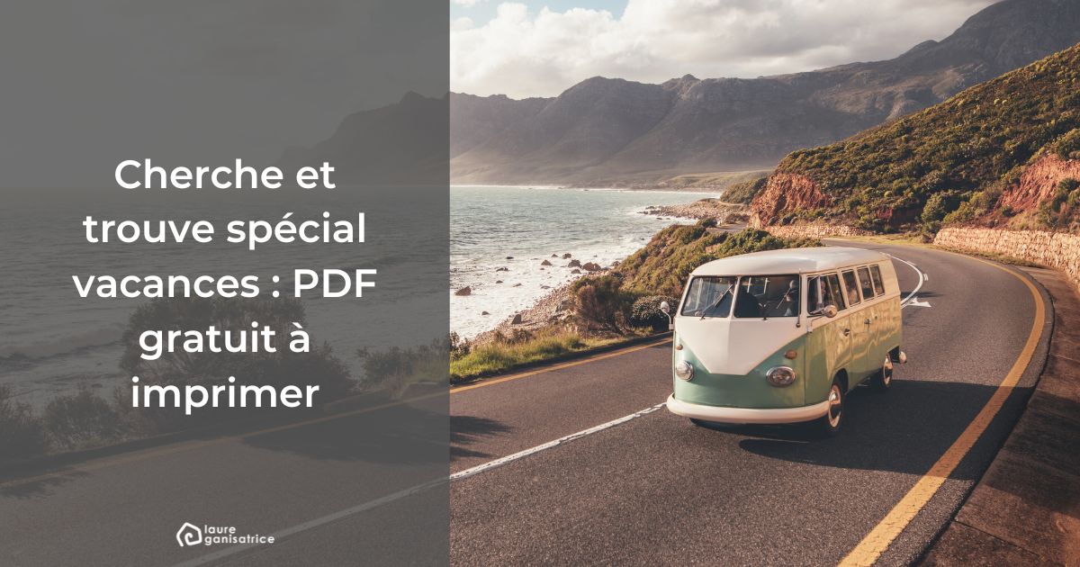 Cherche et trouve vacances : PDF gratuit à imprimer